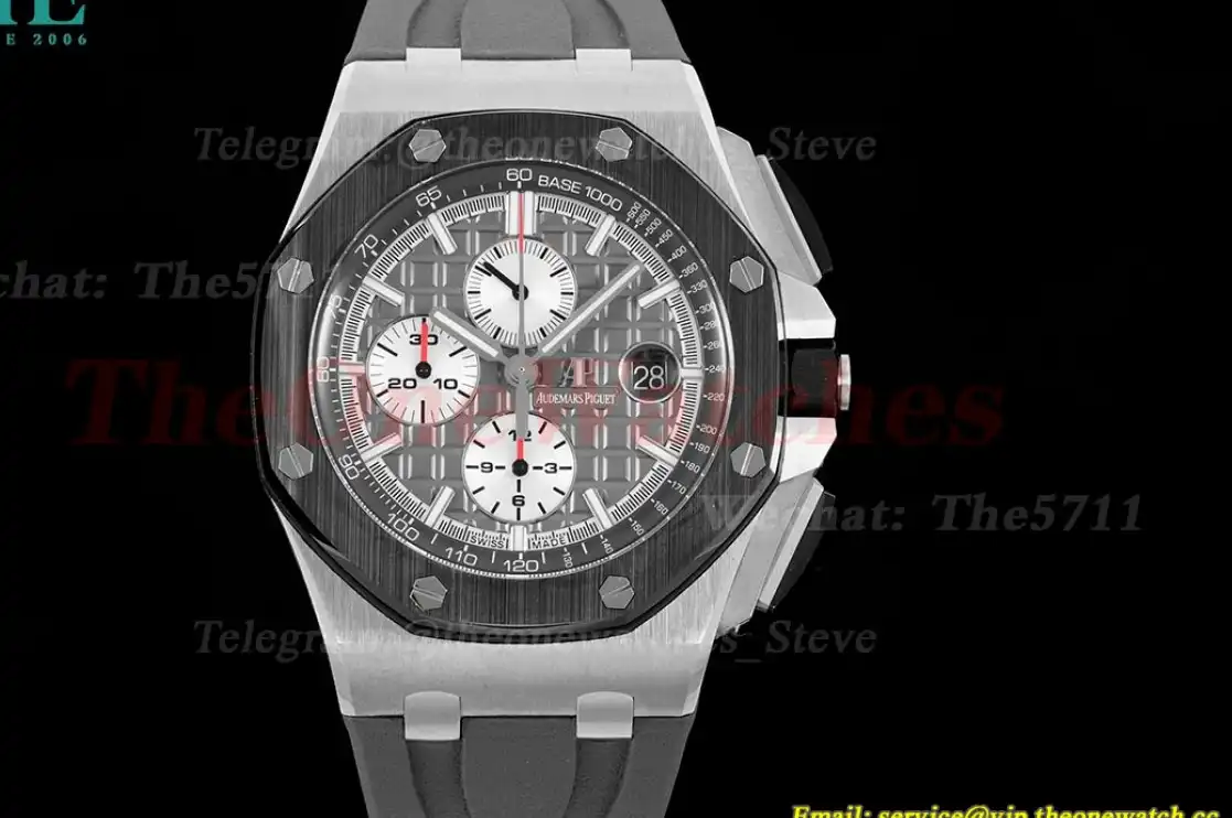 Royal Oak Offshore 44mm SS RU Grey White JJF A3126