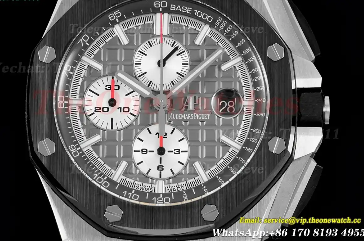 Royal Oak Offshore 44mm SS RU Grey White JJF A3126