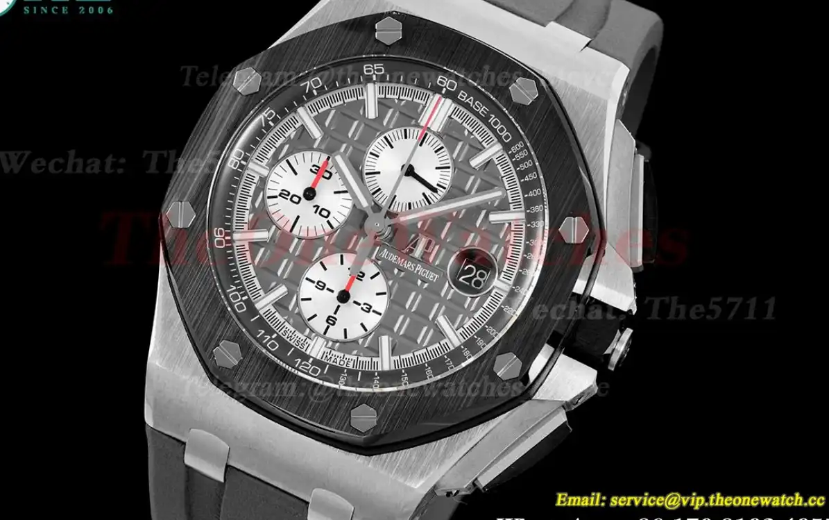 Royal Oak Offshore 44mm SS RU Grey White JJF A3126