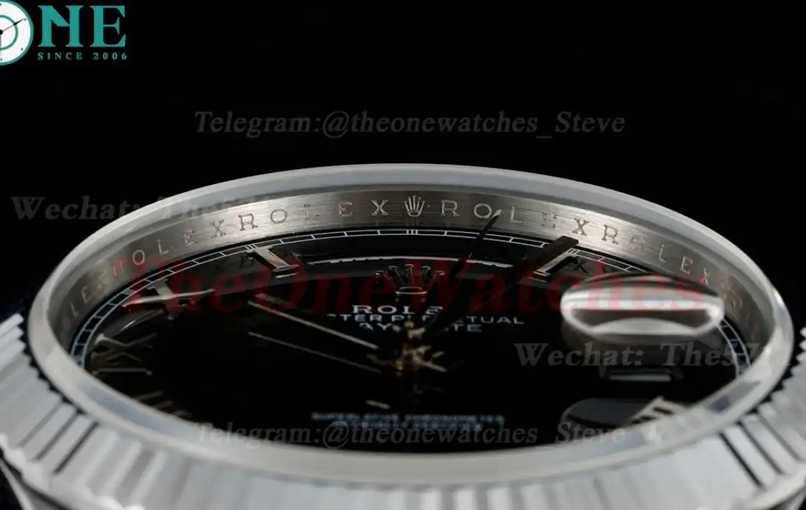 DayDate 228239 40mm SS SS Black Rmn JDF V4 VR3255 (Gain Weight)