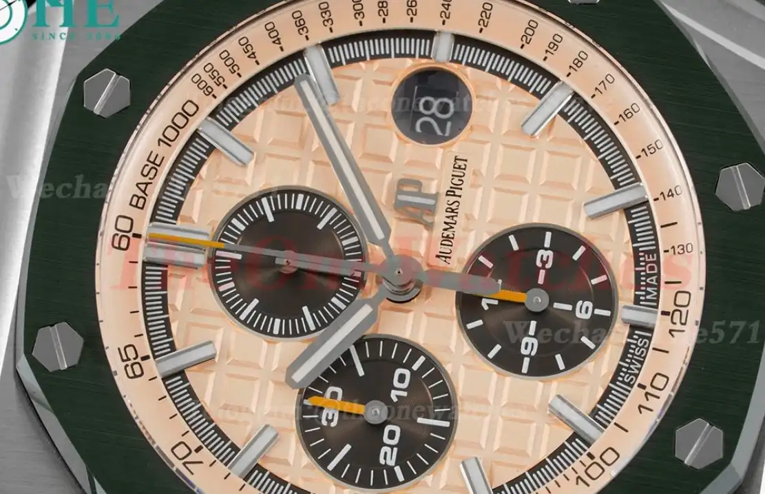 Royal Oak Offshore 26400 44mm SS RU Cream Brown JJF A3126