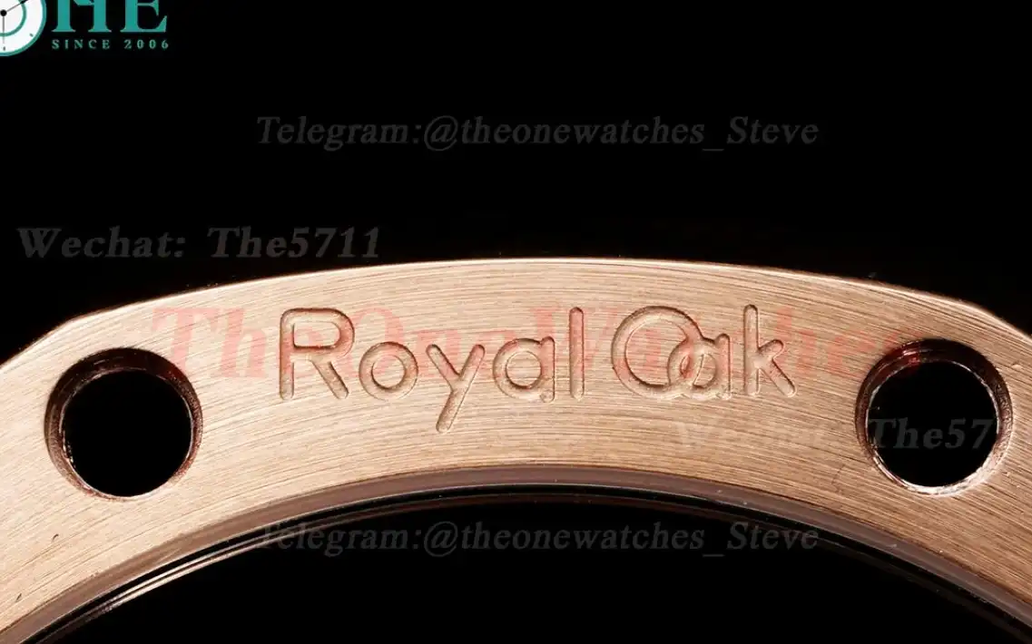 Royal Oak 41mm 15500 RG RG Black Stk IPF A4302 Super Clone