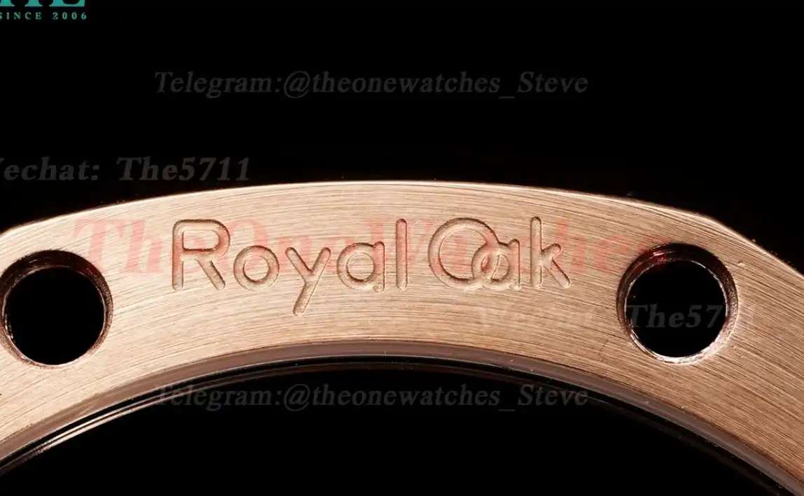 Royal Oak 41mm 15500 RG LE Black Stk IPF A4302 Super Clone