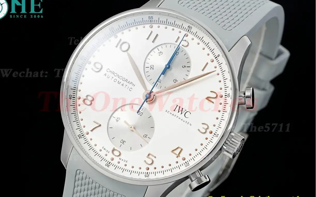 Portuguese Chrono 41mm SS RU White Num Z+F A69355