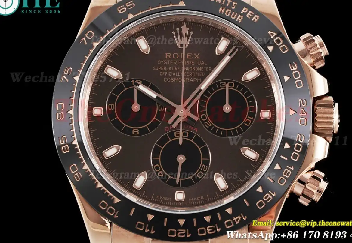 Daytona 116515 40mm RG RU Brown Black KING SA4130