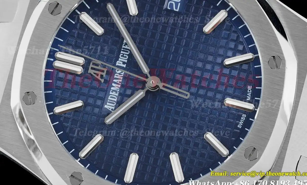 Royal Oak 41mm 15500 SS SS Blue Stk IPF A4302 Super Clone