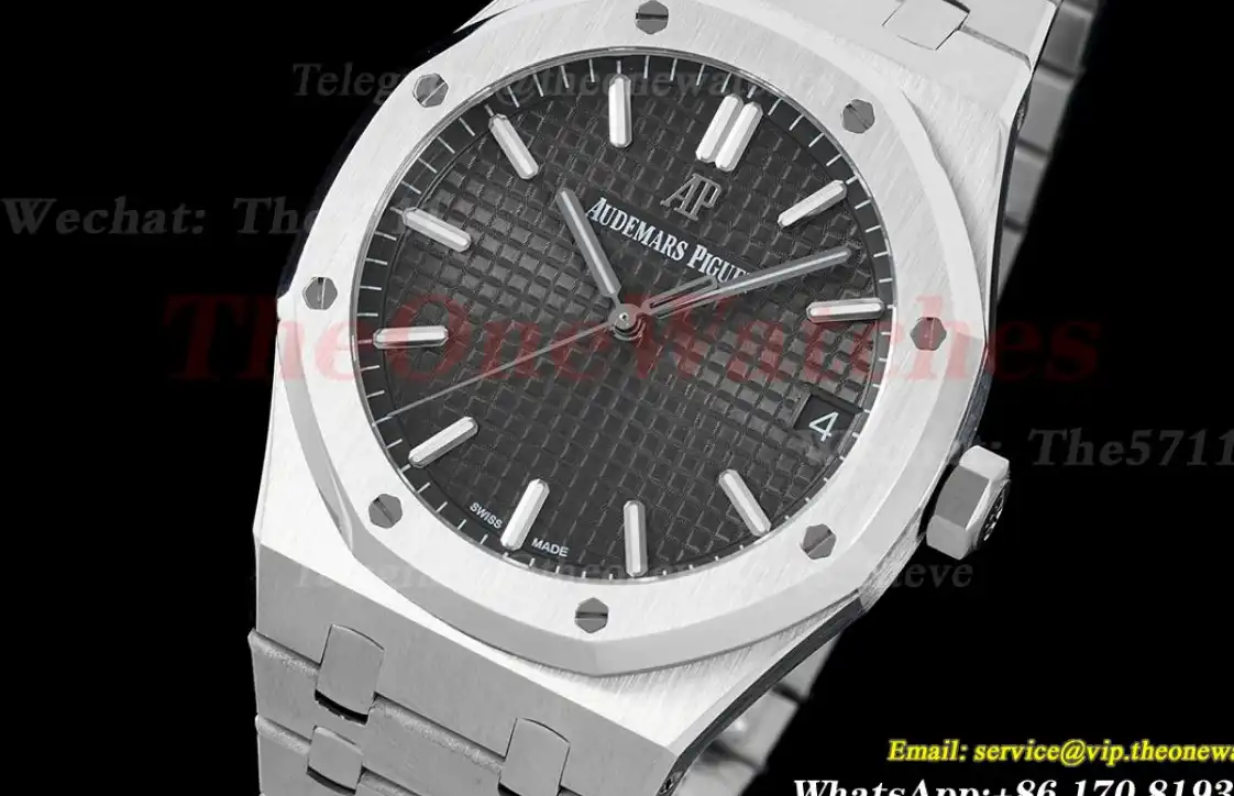 Royal Oak 41mm 15500 SS SS Grey Stk IPF A4302 Super Clone