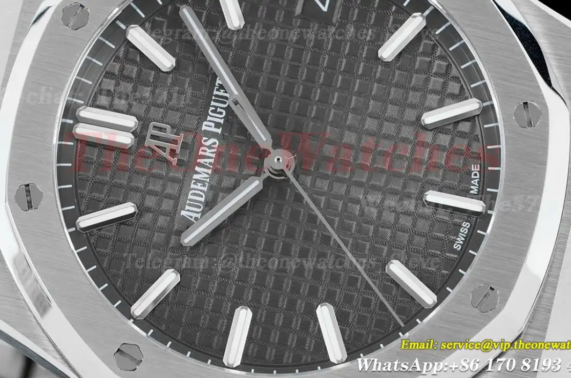 Royal Oak 41mm 15500 SS SS Grey Stk IPF A4302 Super Clone