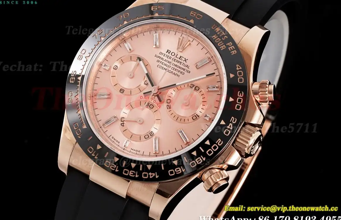 Daytona 116515 40mm RG RU Rose Gold Dial KING SA4130