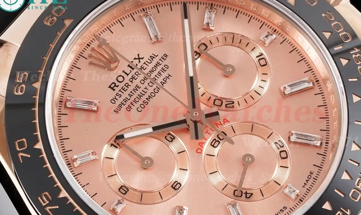 Daytona 116515 40mm RG RU Rose Gold Dial KING SA4130