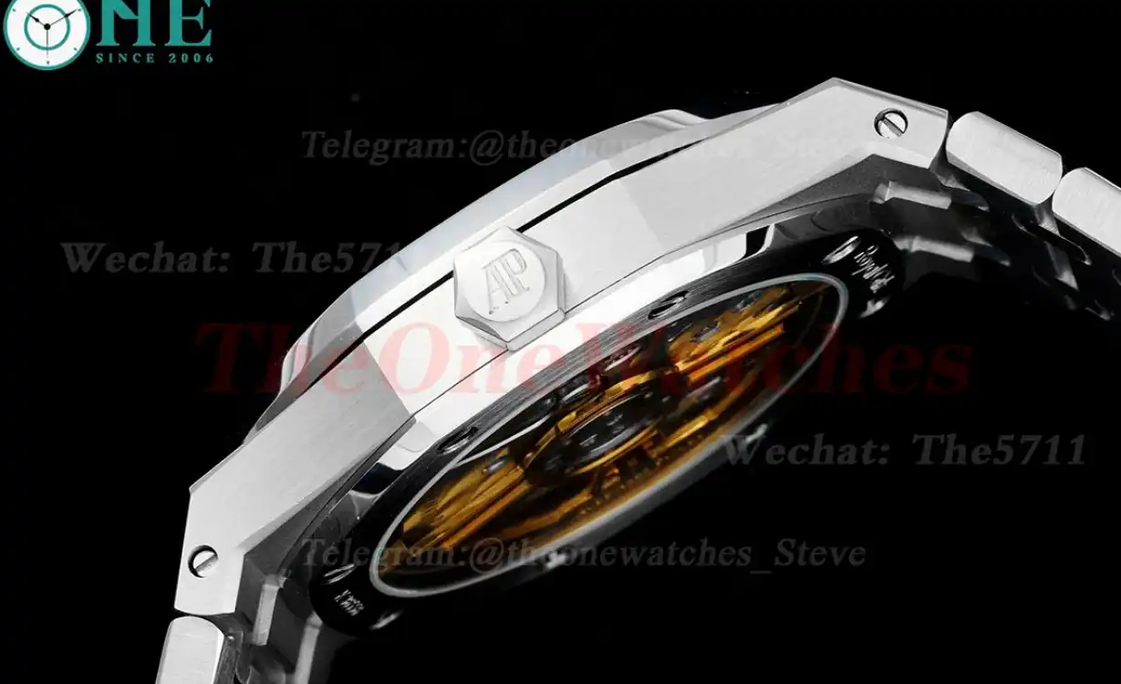 Royal Oak 41mm 15500 SS SS White Stk IPF A4302 Super Clone