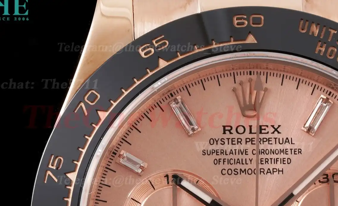 Daytona 116515 40mm RG RU Rose Gold Dial KING SA4130