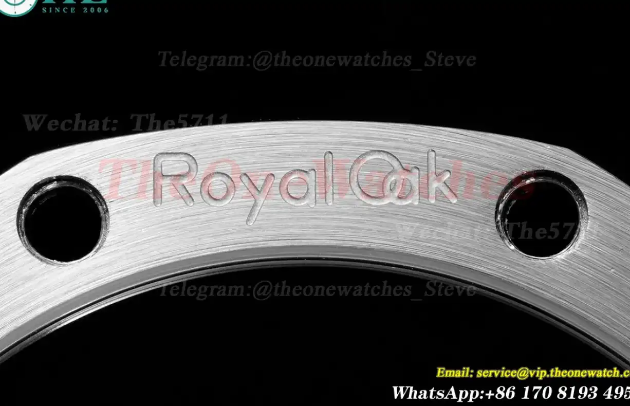 Royal Oak 41mm 15500 SS SS Black Stk IPF A4302 Super Clone