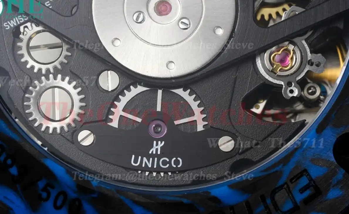 Big Bang Unico 45mm Blue Carbon RU Skeleton Num TWF A1220