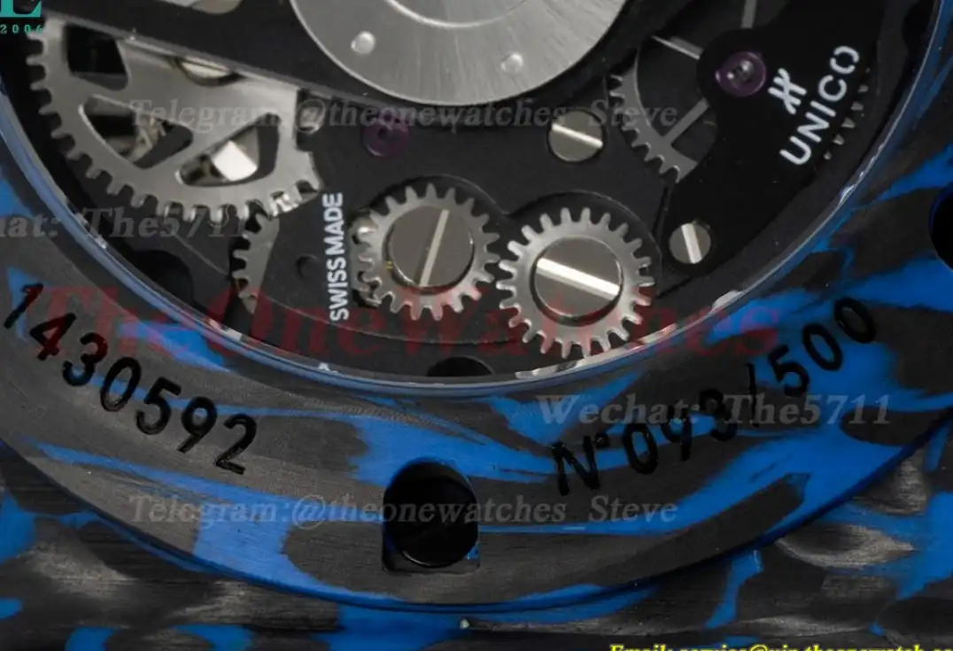 Big Bang Unico 45mm Blue Carbon RU Skeleton Num TWF A1220