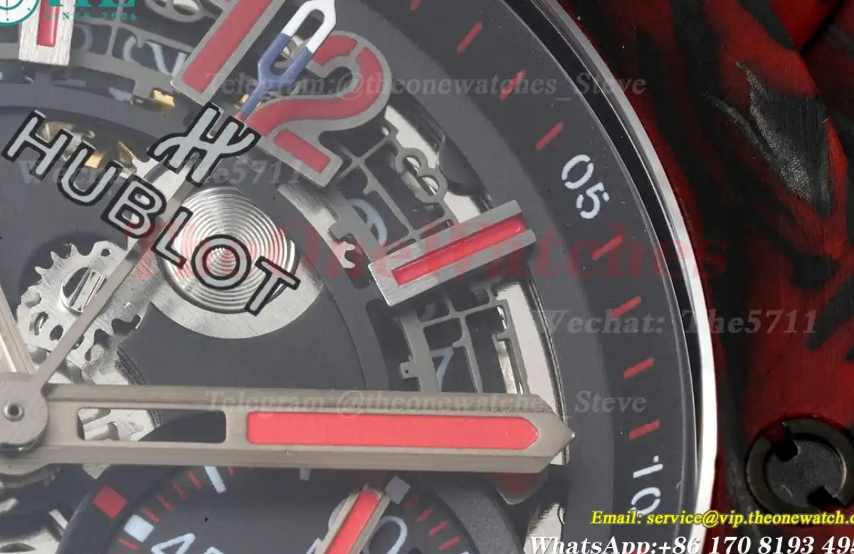 Big Bang Unico 45mm Red Carbon RU Skeleton Num TWF A1220