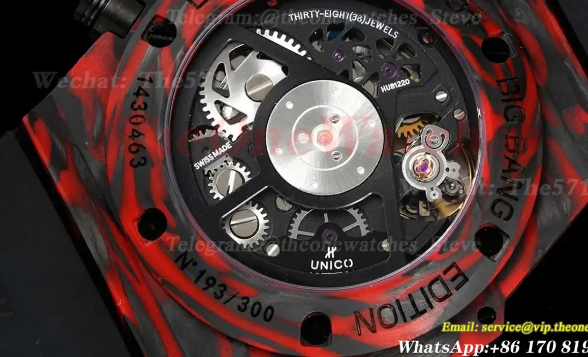 Big Bang Unico 45mm Red Carbon RU Skeleton Num TWF A1220