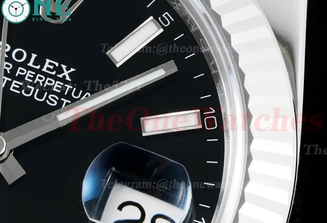 Datejust 126334 41mm Oyster 904L SS SS Black Stk King VR3235