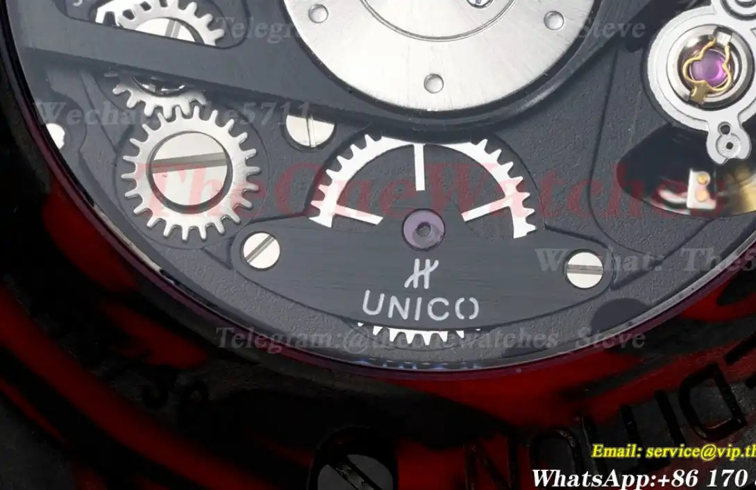 Big Bang Unico 45mm Red Carbon RU Skeleton Num TWF A1220