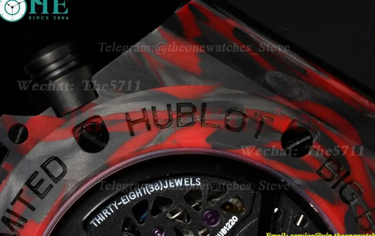 Big Bang Unico 45mm Red Carbon RU Skeleton Num TWF A1220