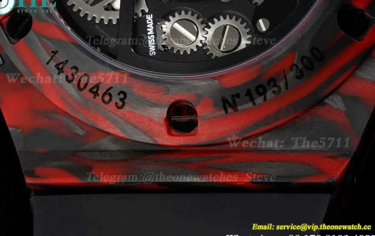 Big Bang Unico 45mm Red Carbon RU Skeleton Num TWF A1220