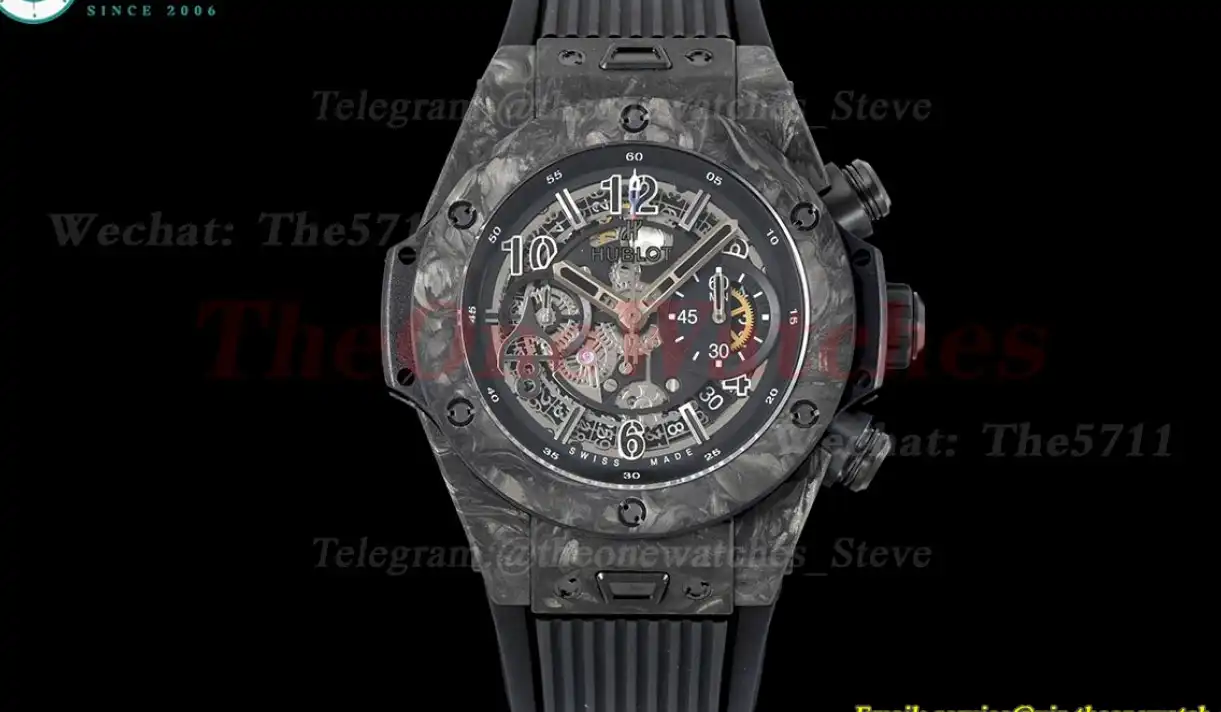 Big Bang Unico 45mm Black Carbon RU Skeleton Num TWF A1220