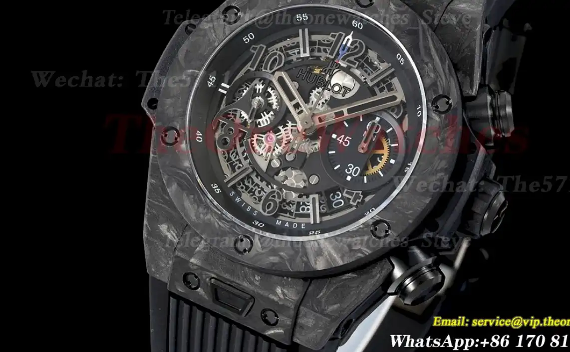 Big Bang Unico 45mm Black Carbon RU Skeleton Num TWF A1220