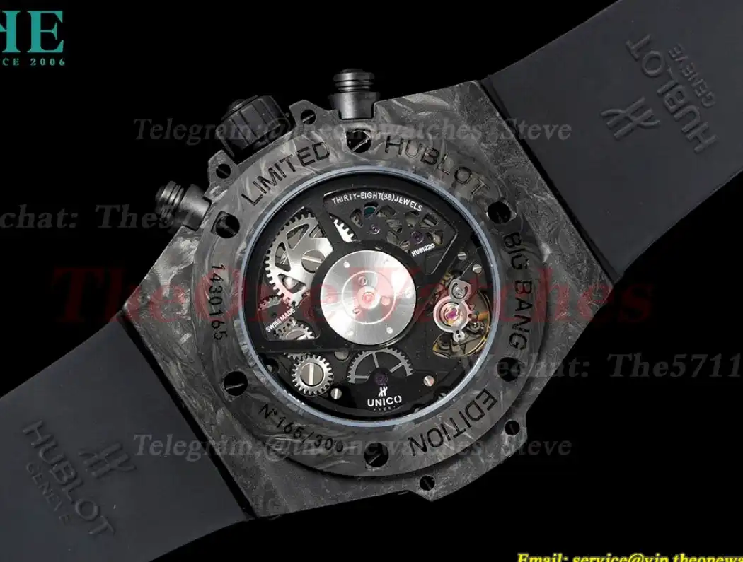 Big Bang Unico 45mm Black Carbon RU Skeleton Num TWF A1220