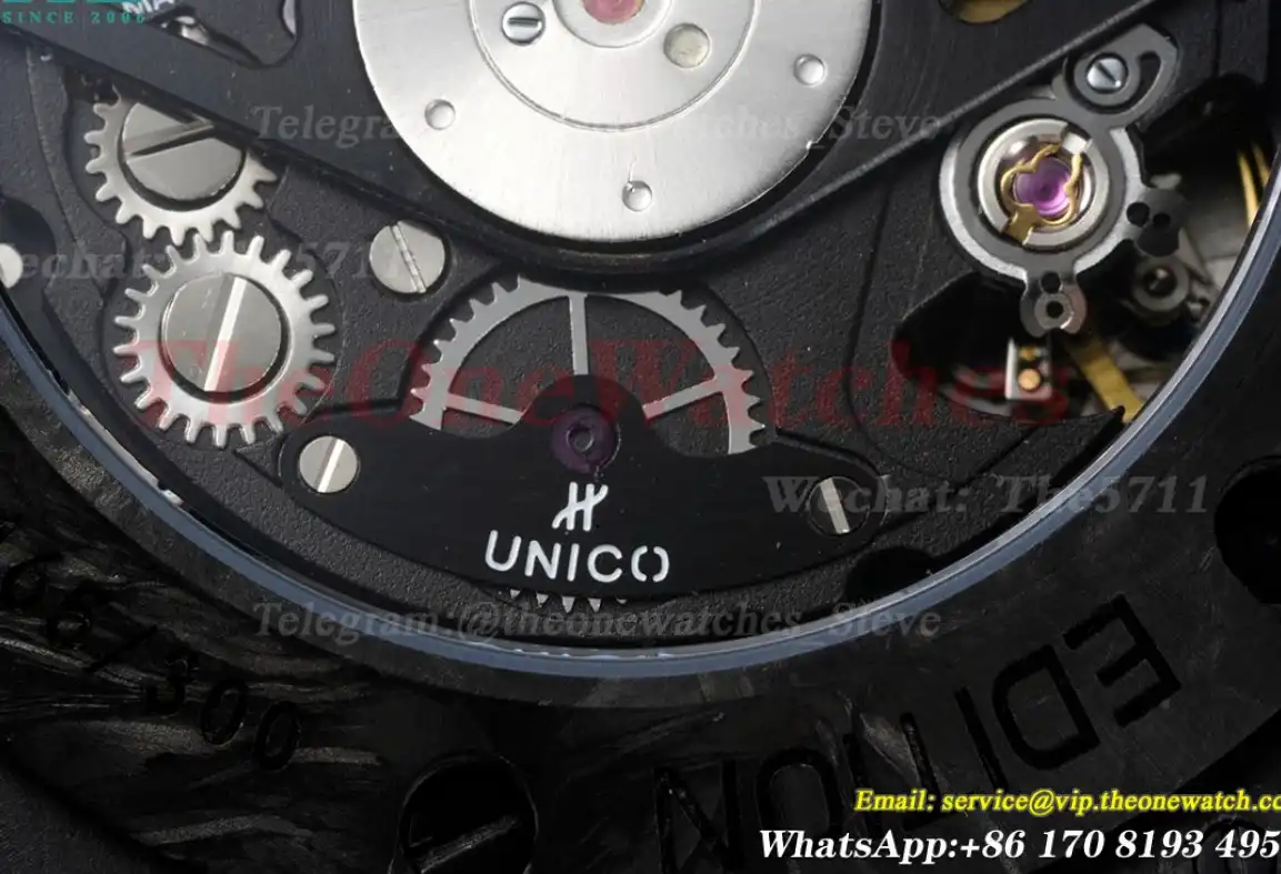 Big Bang Unico 45mm Black Carbon RU Skeleton Num TWF A1220