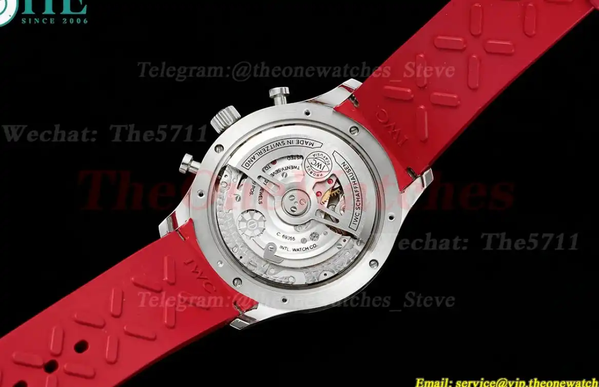 Portuguese Chrono 41mm SS RU Red Num Z+F A69355