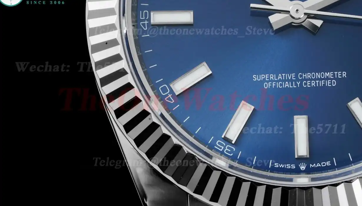 Datejust 126334 41mm Oyster 904L SS SS Blue Stk King VR3235