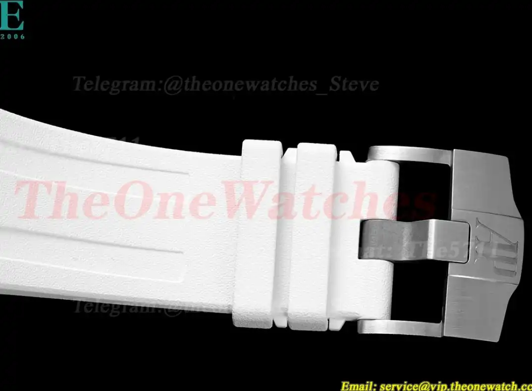 Royal Oak Diver 15707 CER RU White APSF SA3120 Super Clone