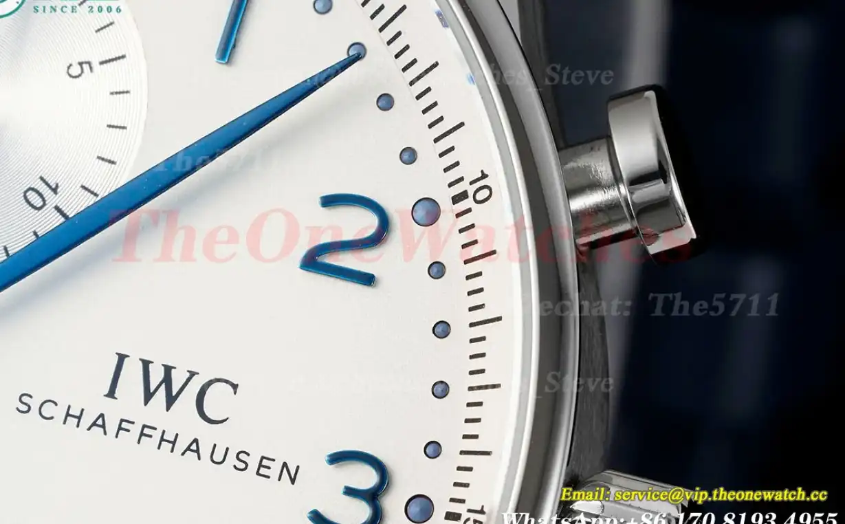 Portuguese Chrono 41mm SS RU White Dial Z+F A69355