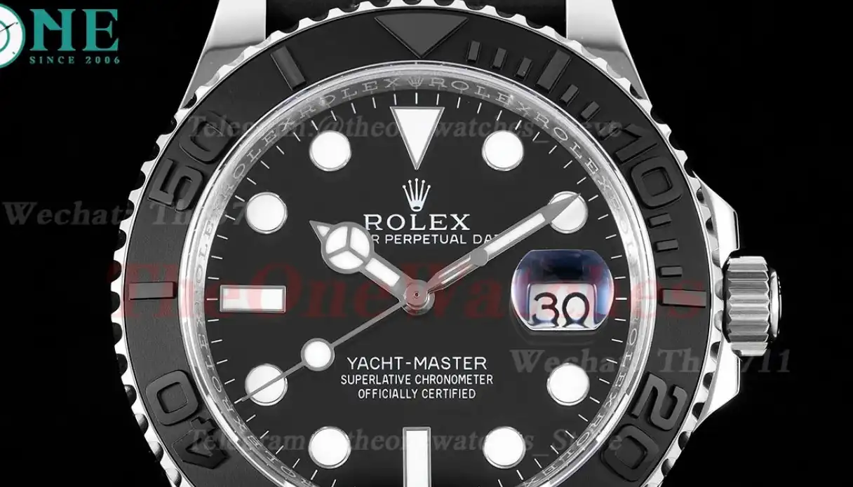 YachtMaster 226659 42mm 904L SS RU Blk JVSF VR3235