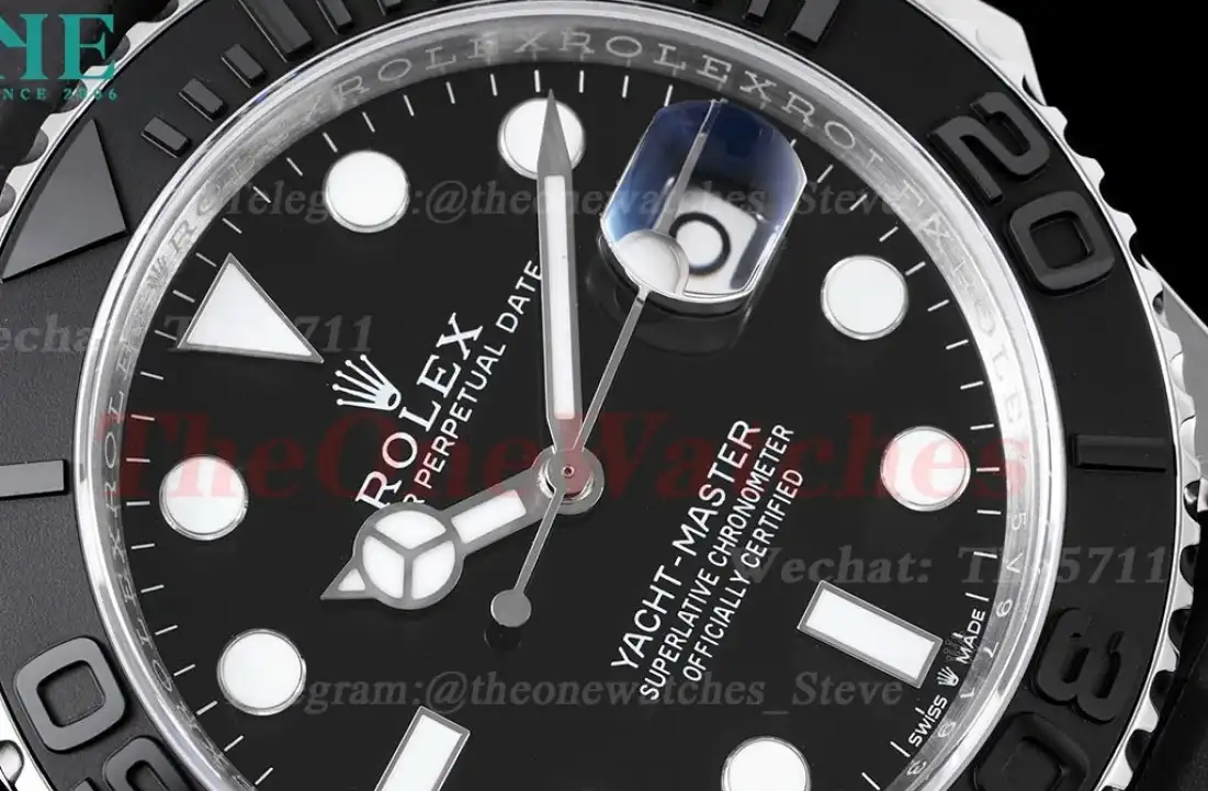 YachtMaster 226659 42mm 904L SS RU Blk JVSF VR3235