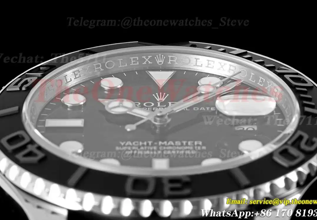 YachtMaster 226659 42mm 904L SS RU Blk JVSF VR3235