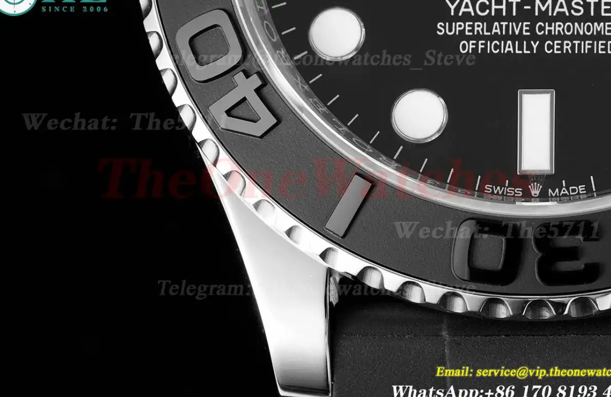 YachtMaster 226659 42mm 904L SS RU Blk JVSF VR3235