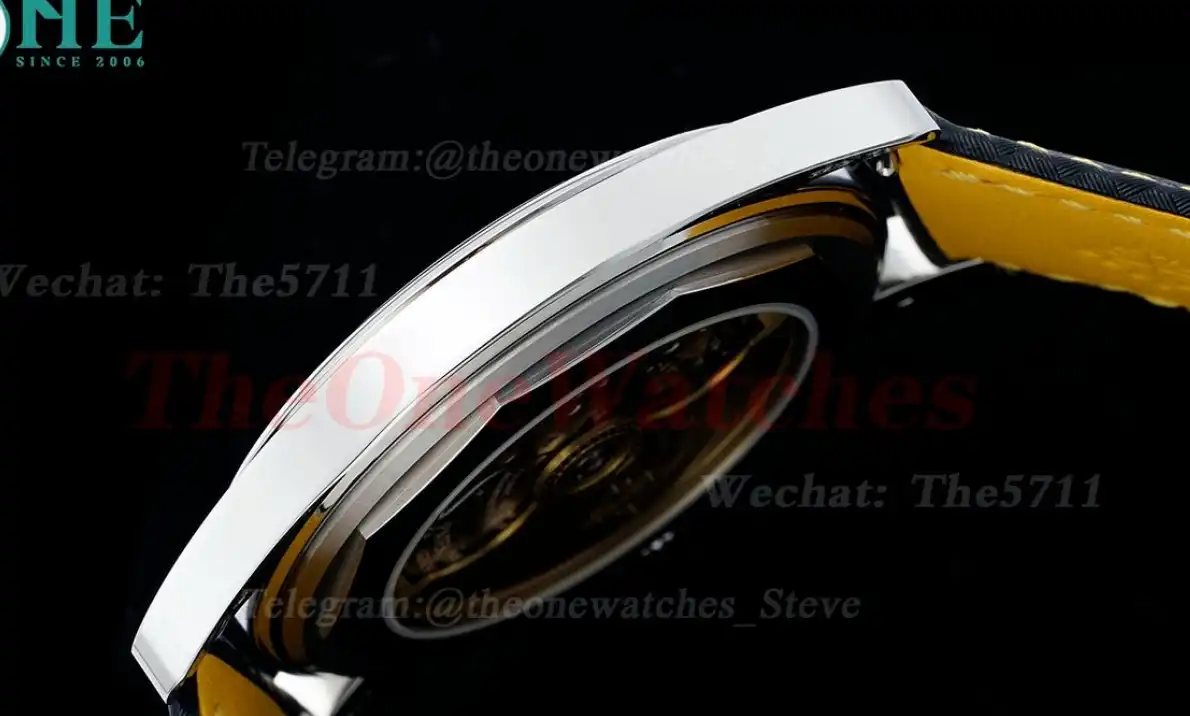 Calatrava 6007 40mm SS LE Black Yellow PPF 330SC