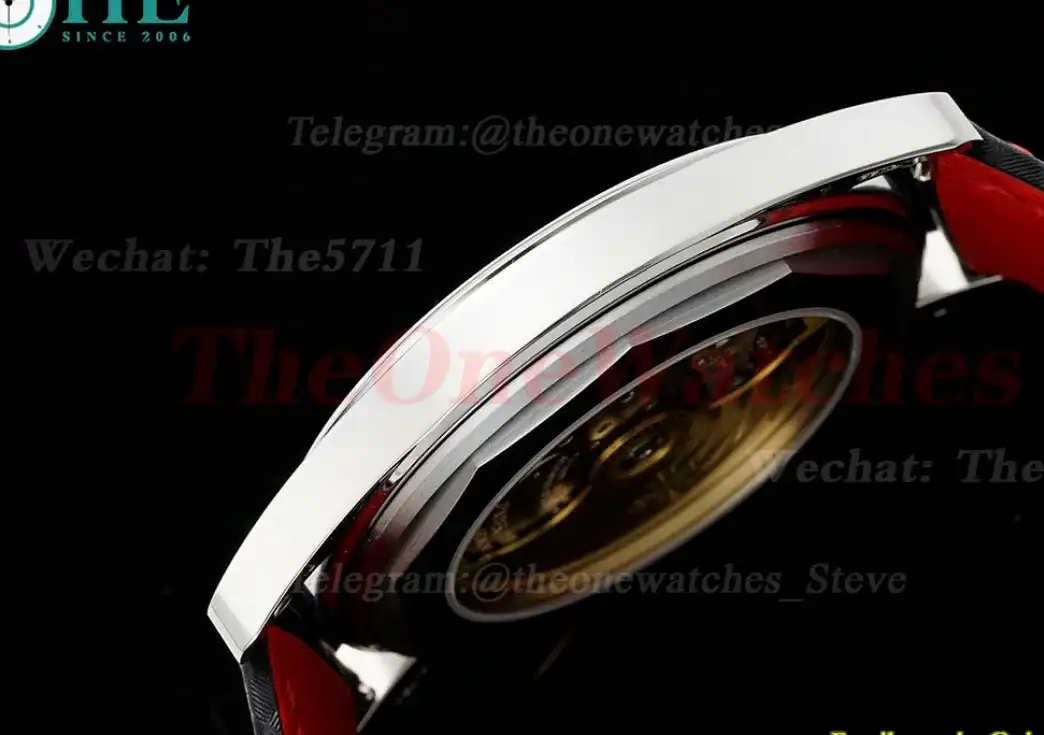 Calatrava 6007 40mm SS LE Black Red PPF 330SC