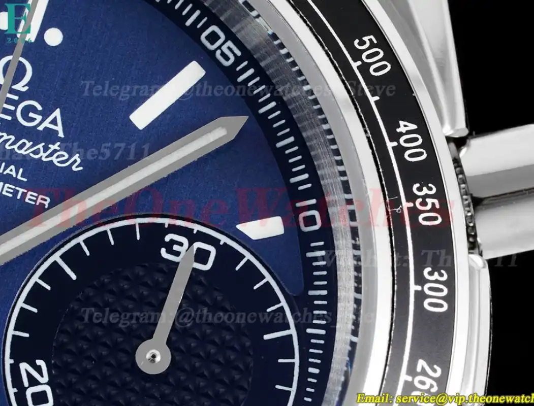 Speedmaster Racing Master 40mm SS SS Dark Blue Dial HKF A7750