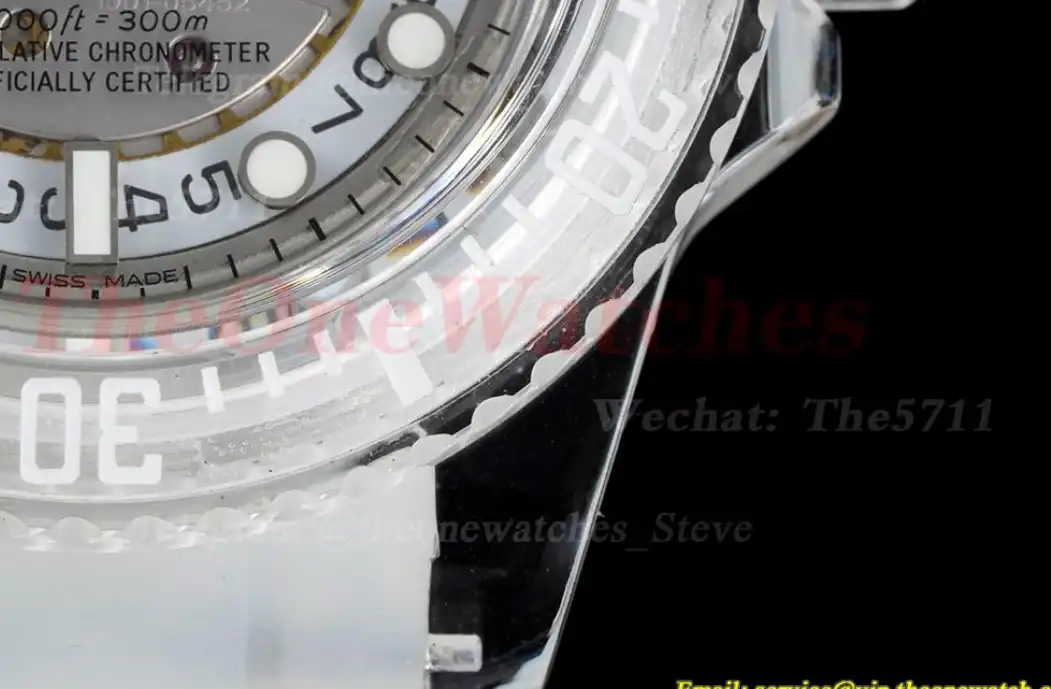 Submariner 40MM Acrylic RU Skeleton Dial F8F A2824