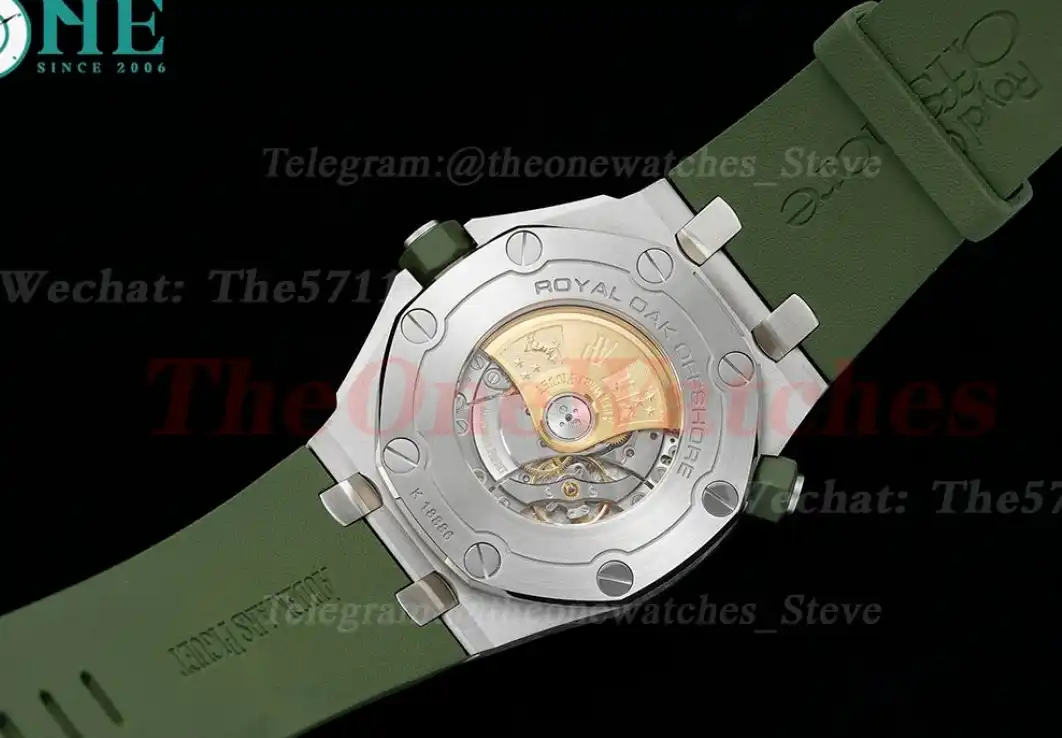 Royal Oak Offshore Diver 15710 42mm SS RU Green Dial APSF SA3120 Super Clone