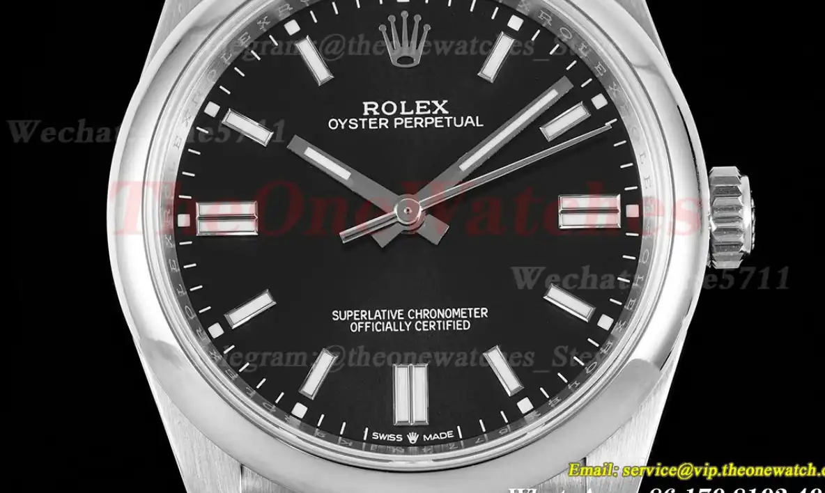 Oyster Perpetual 126000 36mm SS SS Black Stk APF VR3230