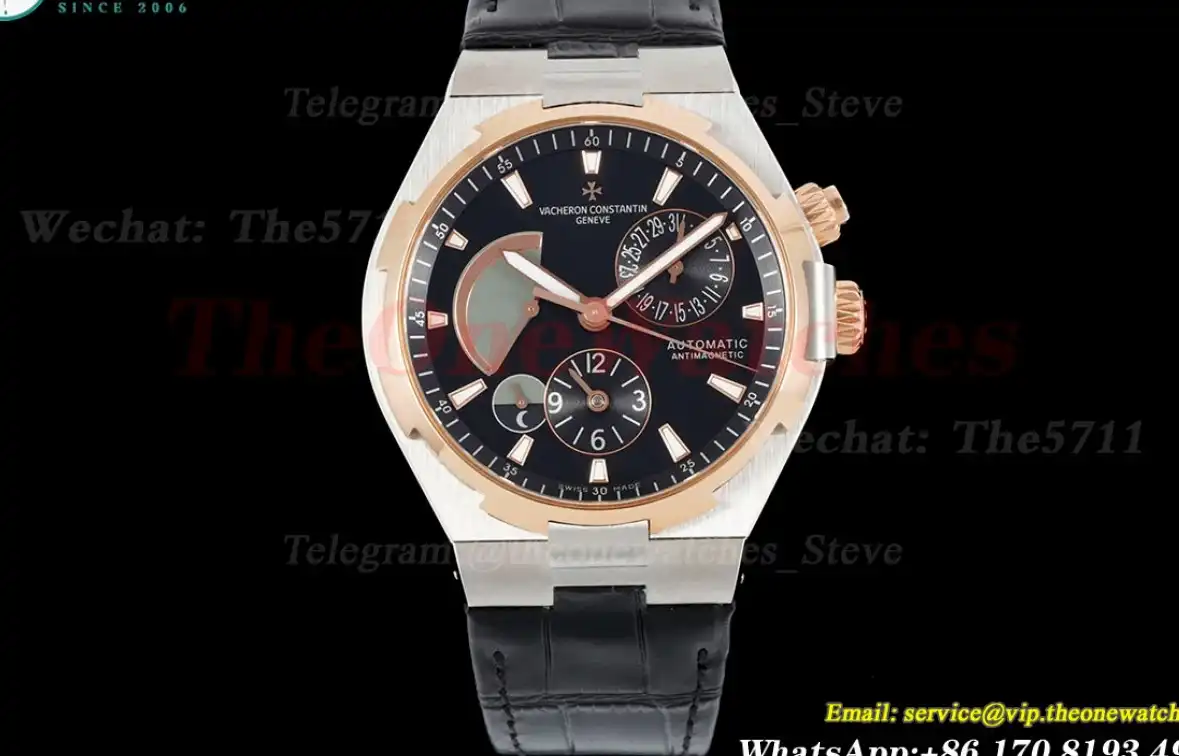 Overseas 47450 SS LE Black Dial TWA A1222 V2