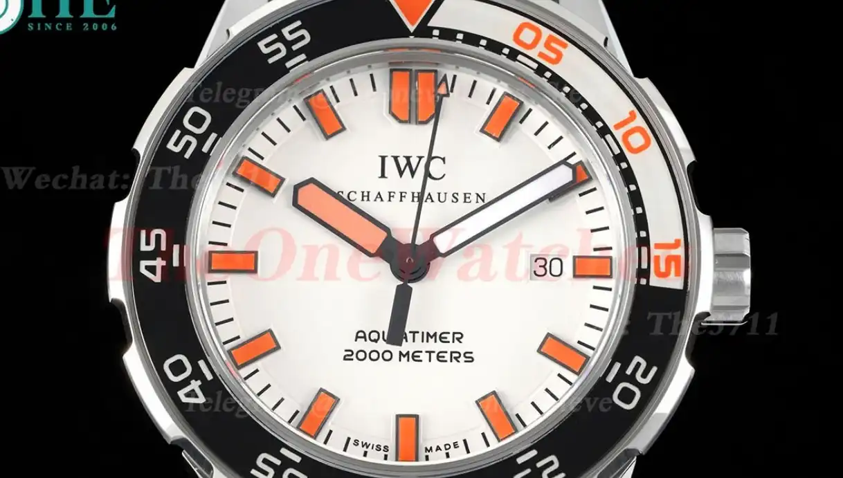 Aquatimer IW356807 44mm  Wht Org Dial SS RU JVSF A2892