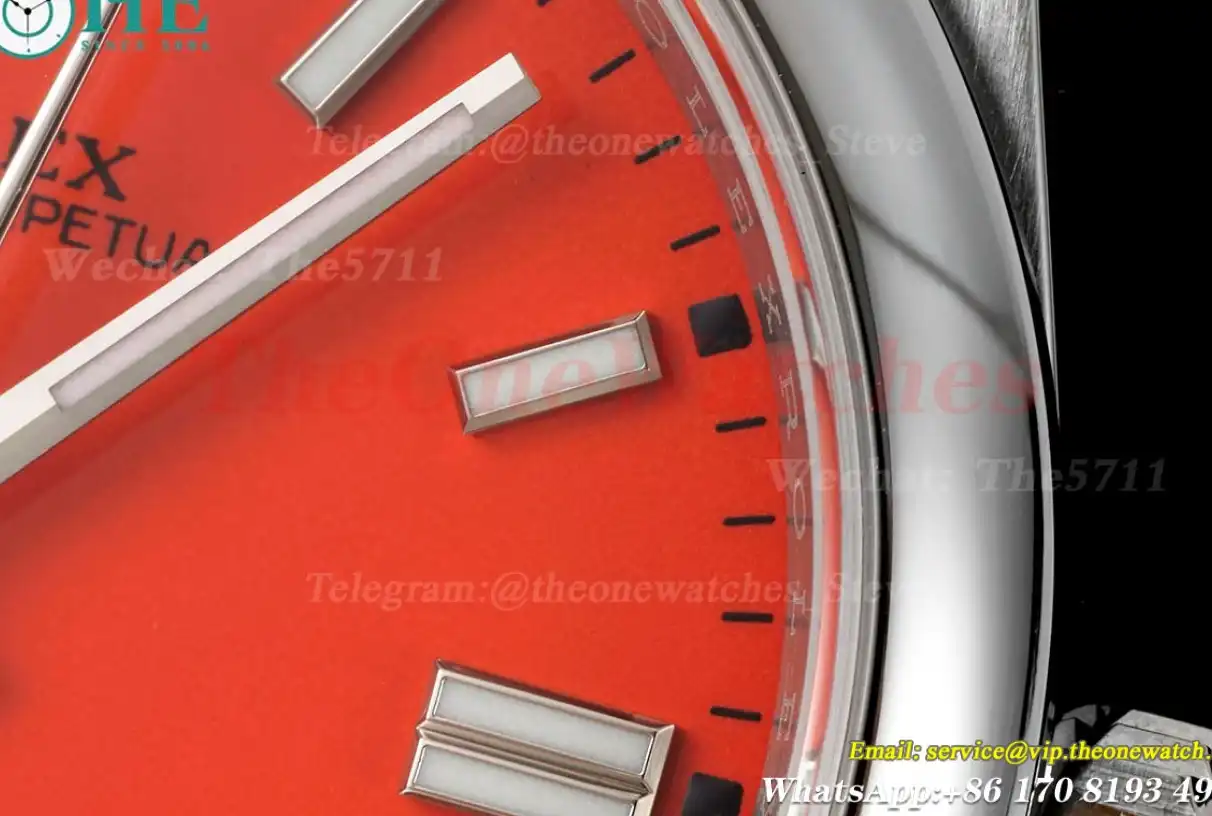 Oyster Perpetual 126000 36mm SS SS Red Stk APF VR3230