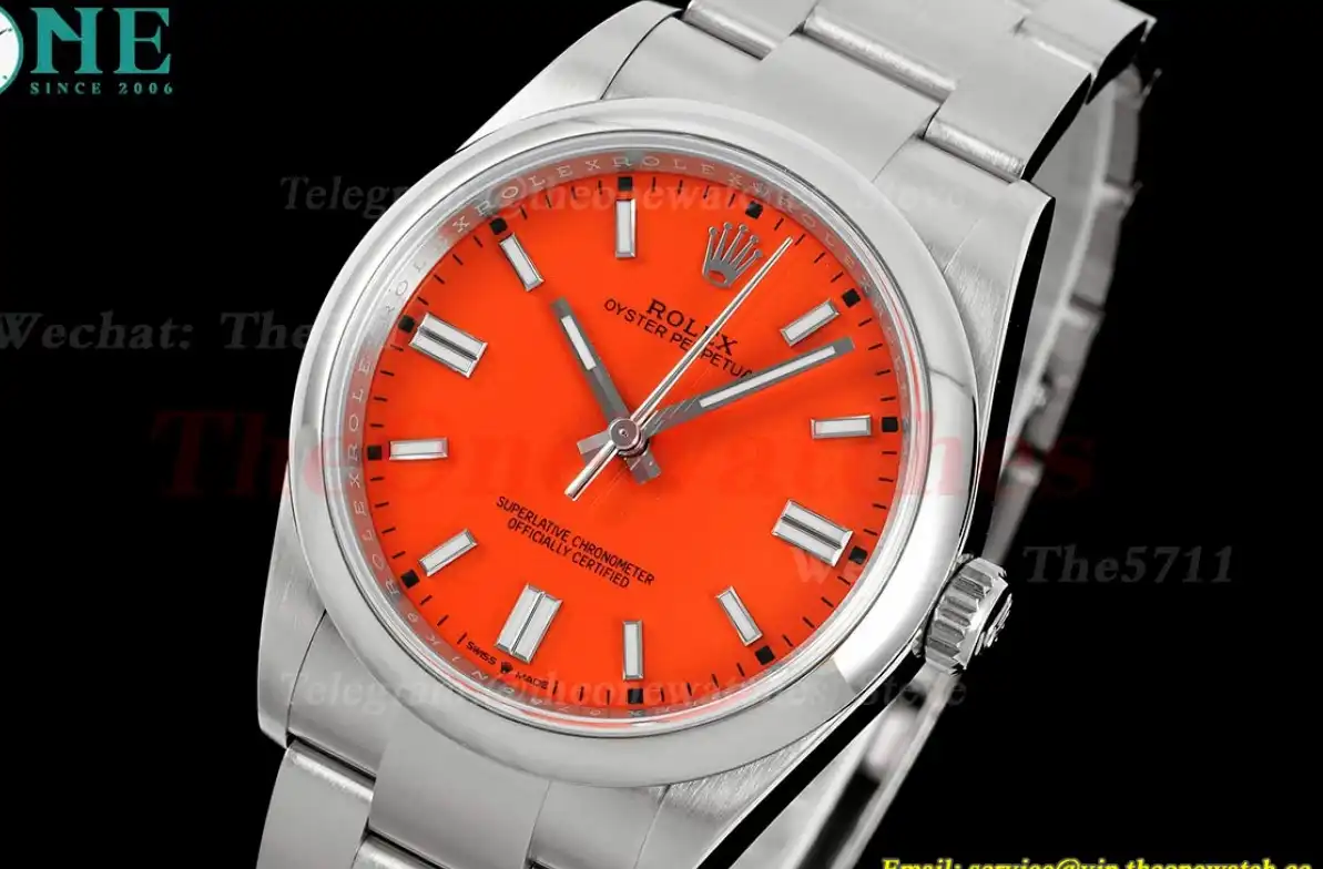 Oyster Perpetual 126000 36mm SS SS Red Stk APF VR3230