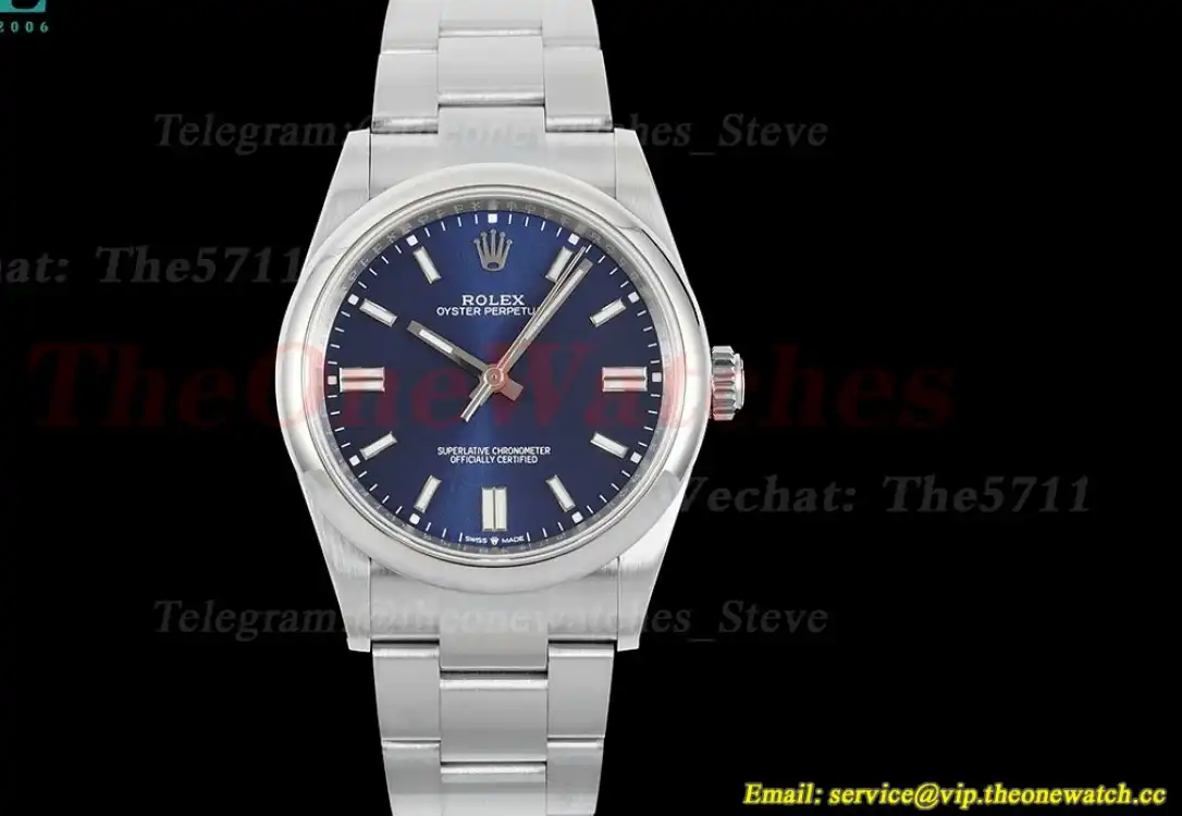 Oyster Perpetual 126000 36mm SS SS Blue Stk APF VR3230