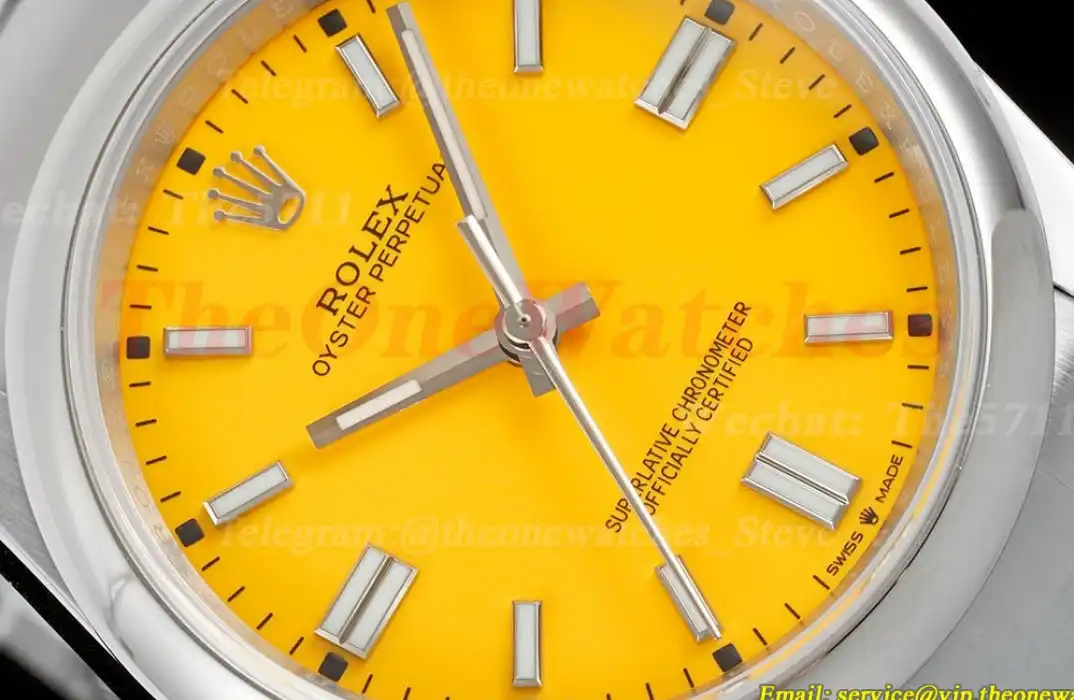 Oyster Perpetual 126000 36mm SS SS Yellow Stk APF VR3230