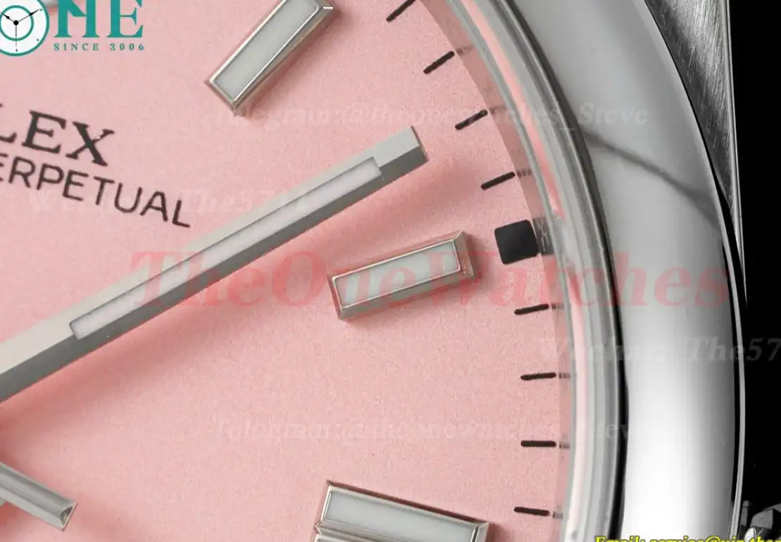 Oyster Perpetual 126000 36mm SS SS Pink Stk APF VR3230